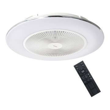 LED Reguliuojamas lubinis šviestuvas su ventiliatoriumi ARIA LED/38W/230V 3000-6000K baltas + valdymo pultas