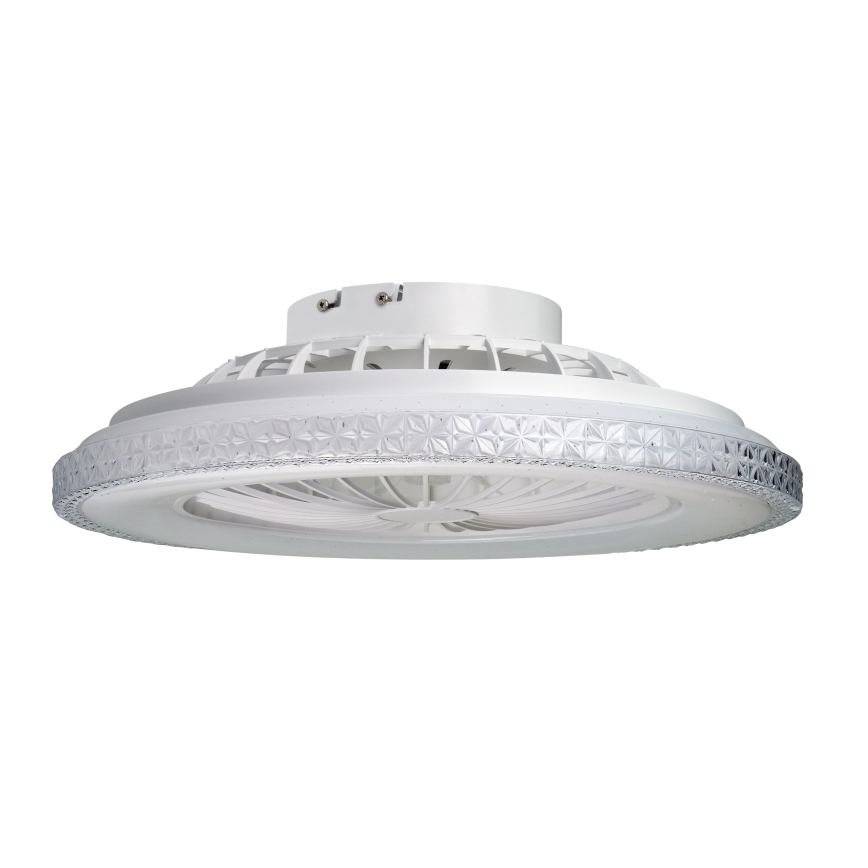 LED Dimeriuojamas lubinis šviestuvas su ventiliatoriumi EGYPT LED/48W/230V 3000-6500K baltas + nuotolinis pultas