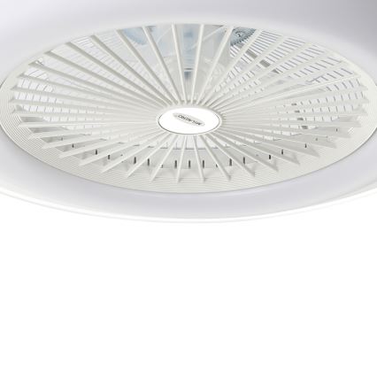 LED Reguliuojamas lubinis šviestuvas su ventiliatoriumi ZONDA LED/48W/230V 3000-6000K baltas + valdymo pultas