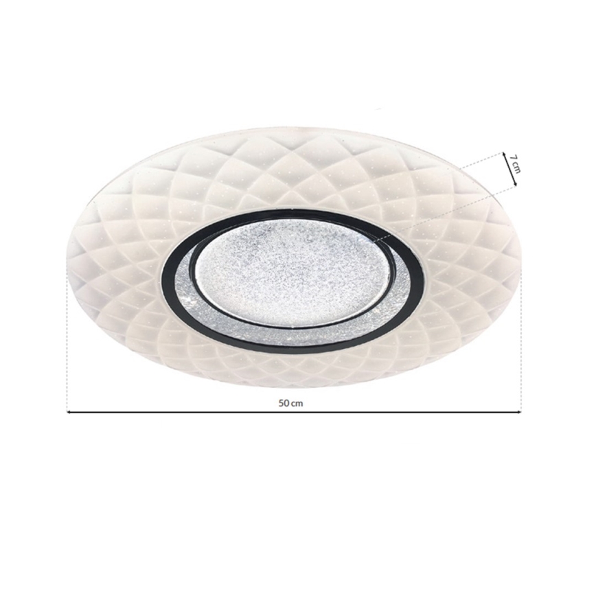 LED Reguliuojamas lubinis šviestuvas TOKYO LED/48W/230V + VP
