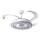 LED Reguliuojamas lubinis ventiliatorius LED/70W/230V 3000-6000K diametras 50 cm balta + nuotolinio valdymo pultas
