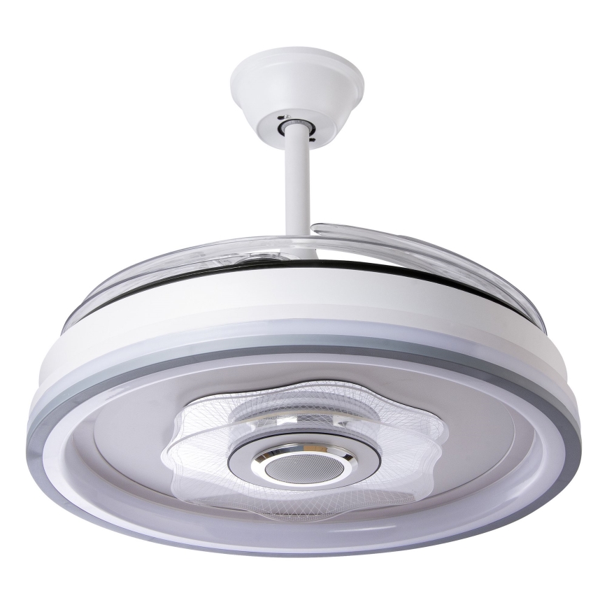 LED Reguliuojamas lubinis ventiliatorius LED/70W/230V 3000-6000K diametras 50 cm balta + nuotolinio valdymo pultas
