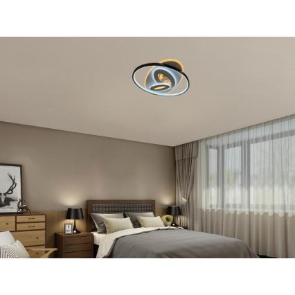 LED reguliuojamas lubų šviestuvas LED/105W/230V 3000-6500K + nuotolinis valdymas