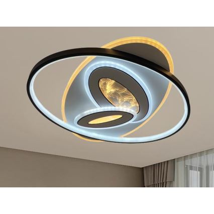 LED reguliuojamas lubų šviestuvas LED/105W/230V 3000-6500K + nuotolinis valdymas