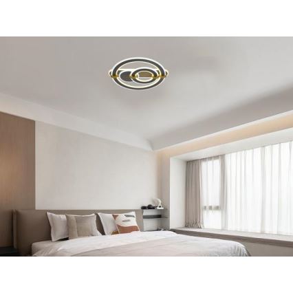 LED reguliuojamas lubų šviestuvas LED/120W/230V 3000-6500K + nuotolinis valdymas