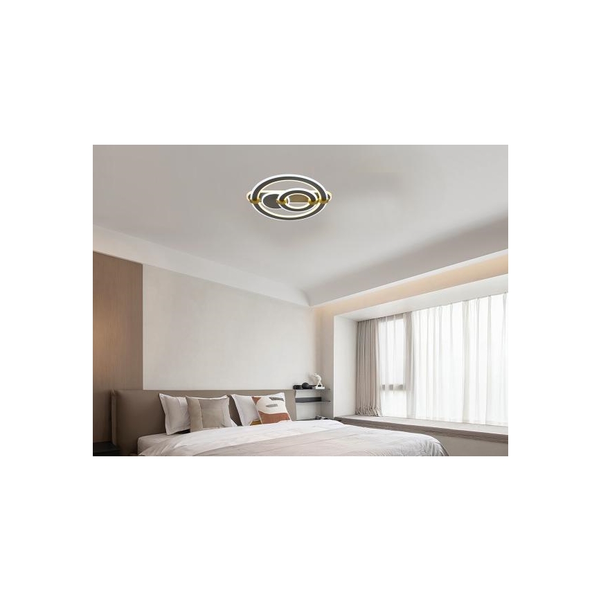 LED reguliuojamas lubų šviestuvas LED/120W/230V 3000-6500K + nuotolinis valdymas