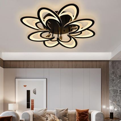 LED reguliuojamas paviršinis šviestuvas LED/125W/230V 3000-6500K + nuotolinis valdymas