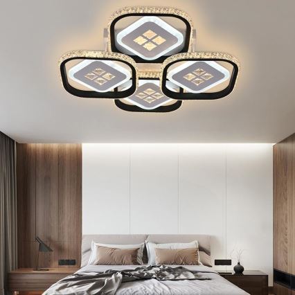 LED reguliuojamas paviršinis šviestuvas LED/130W/230V 3000-6500K + nuotolinis valdymas