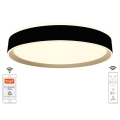 LED Reguliuojamas lubų šviestuvas LED/48W/230V 2700-6500K Wi-Fi Tuya + nuotolinis valdymas