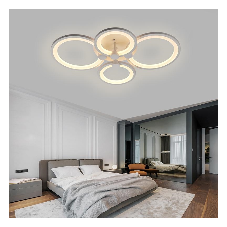 LED reguliuojamas paviršinis šviestuvas LED/65W/230V 3000-6500K + nuotolinis valdymas
