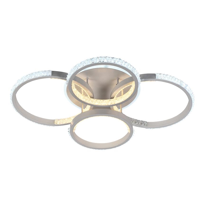 LED reguliuojamas paviršinis šviestuvas LED/80W/230V 3000-6500K + nuotolinis valdymas