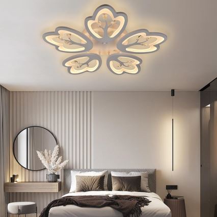 LED Reguliuojamas paviršinis šviestuvas LED/80W/230V 3000-6500K + nuotolinis valdymas