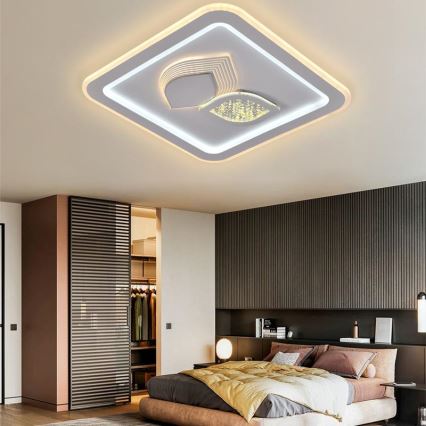 LED Reguliuojamas lubų šviestuvas LED/95W/230V 3000-6500K + nuotolinis valdymas