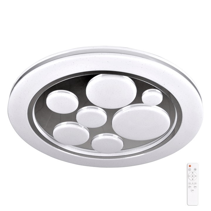 LED Reguliuojamas lubų šviestuvas PLANET LED/72W/230V d. 48 cm 3000-6500K + VP