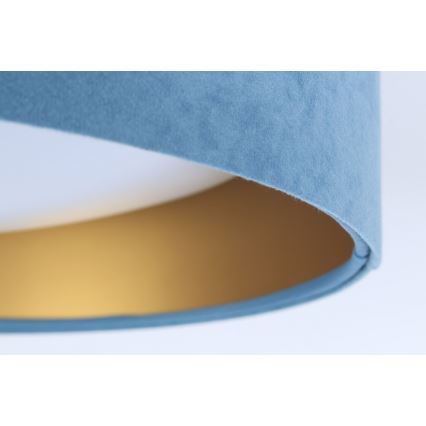 LED Reguliuojamas lubų šviestuvas SMART GALAXY LED/24W/230V skersmuo 44 cm šviesiai mėlynas/auksinis 3000-6500K + nuotolinio valdymo pultas