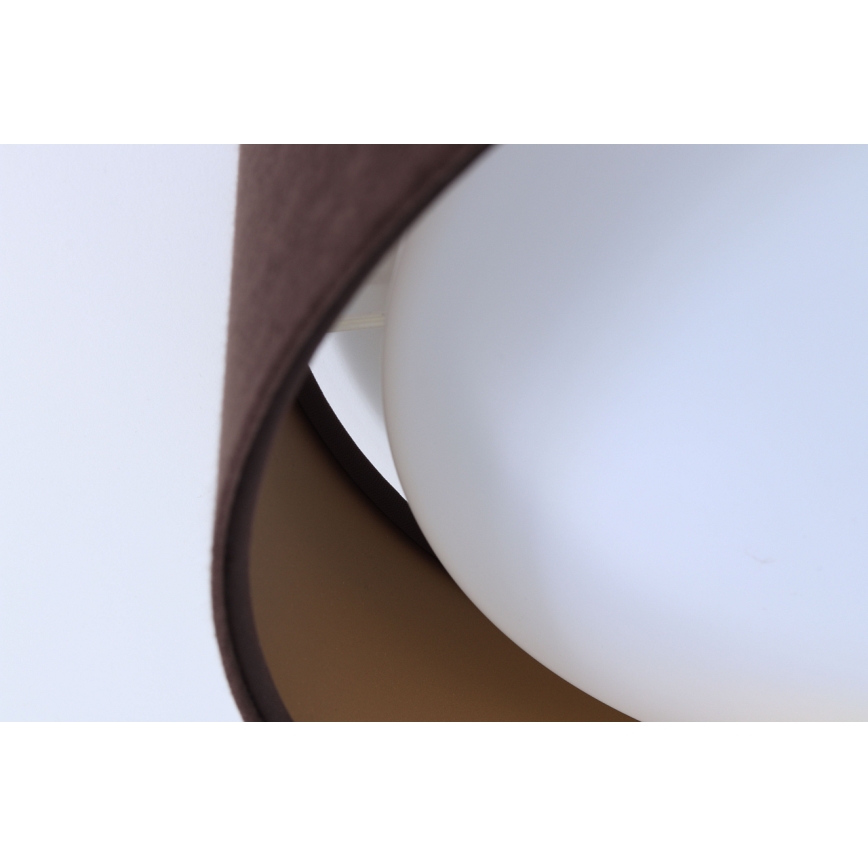 LED Reguliuojamas lubų šviestuvas SMART GALAXY LED/24W/230V skersmuo 44 cm ruda/auksinė 3000-6500K + nuotolinio valdymo pultas
