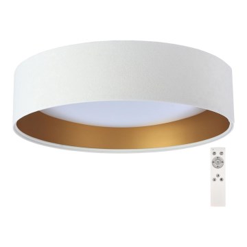 LED Reguliuojamas lubų šviestuvas SMART GALAXY LED/24W/230V skersmuo 44 cm baltas/auksinis 3000-6500K + nuotolinio valdymo pultas