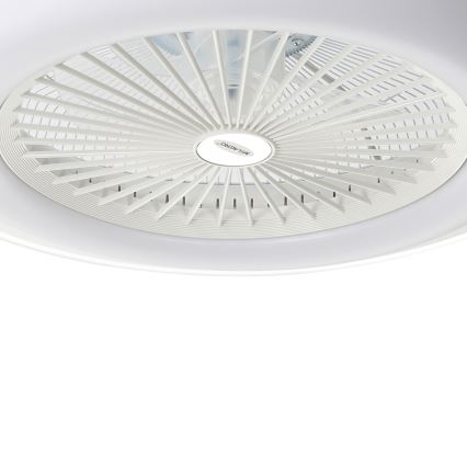 LED Reguliuojamas lubinis šviestuvas su ventiliatoriumi ZONDA LED/48W/230V 3000-6000K baltas + nuotolinis valdymas