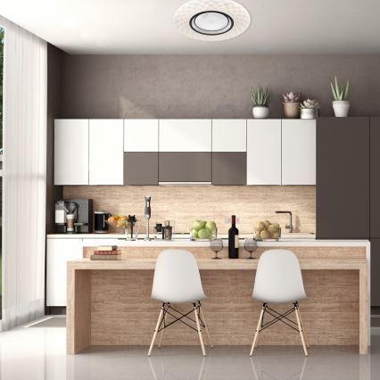 LED Reguliuojamas lubų šviestuvas TOKYO LED/48W/230V + nuotolinio valdymo pultas