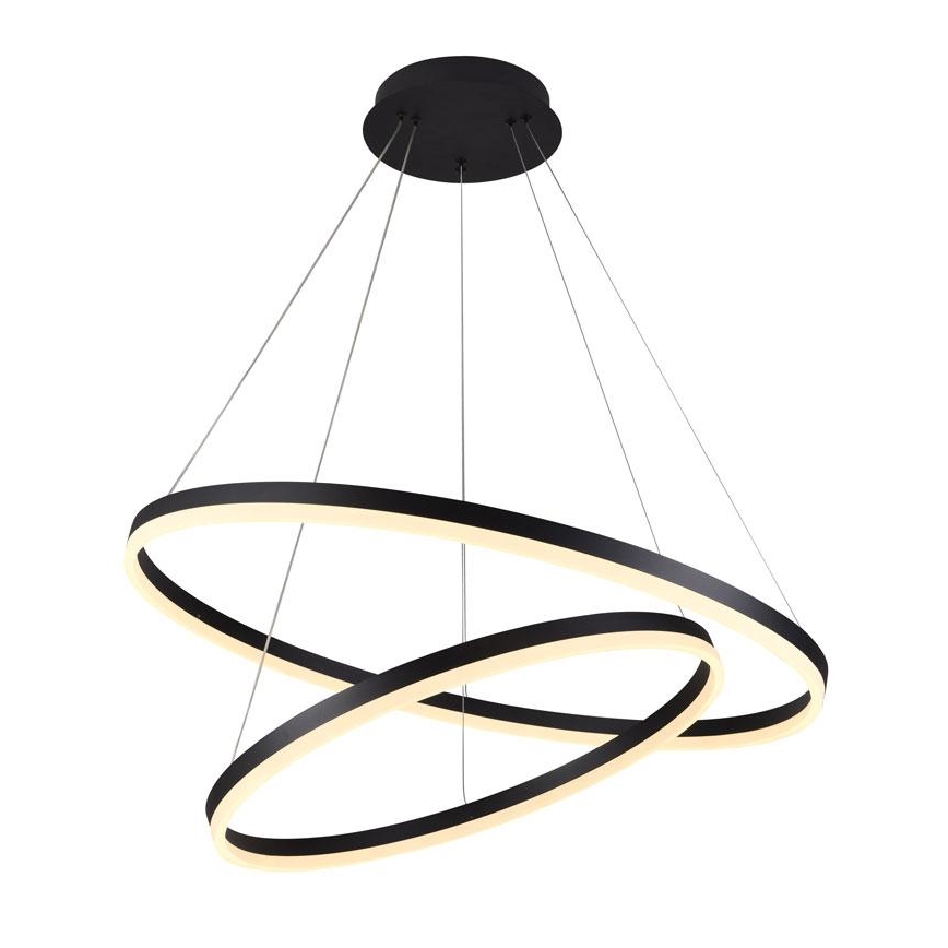 LED Reguliuojamas pakabinamas sietynas LED/100W/230V 3000-6500K diametras 80 cm + nuotolinio valdymo pultas