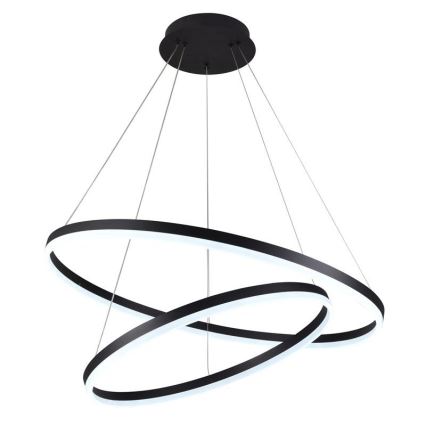 LED Reguliuojamas pakabinamas sietynas LED/100W/230V 3000-6500K diametras 80 cm + nuotolinio valdymo pultas