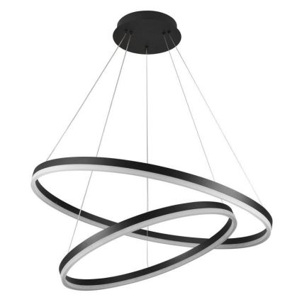 LED Reguliuojamas pakabinamas sietynas LED/100W/230V 3000-6500K diametras 80 cm + nuotolinio valdymo pultas