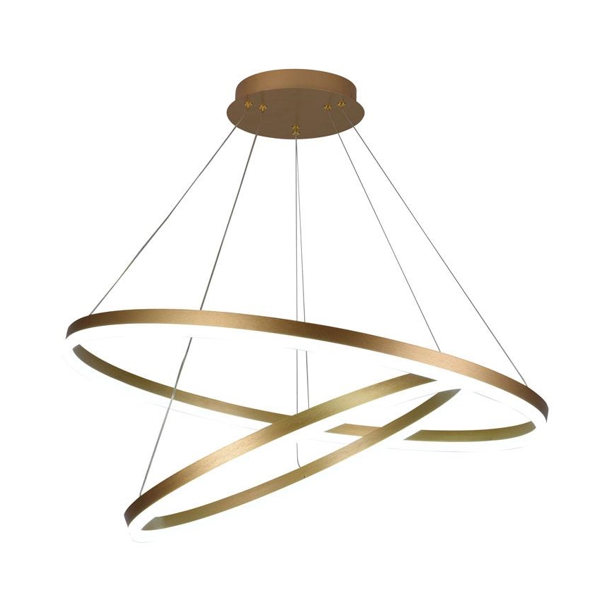LED Reguliuojamas pakabinamas sietynas LED/100W/230V 3000-6500K diametras 80 cm + nuotolinio valdymo pultas