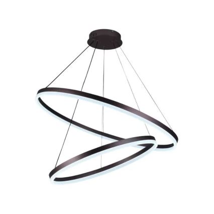 LED Reguliuojamas pakabinamas sietynas LED/100W/230V 3000-6500K diametras 80 cm + nuotolinio valdymo pultas