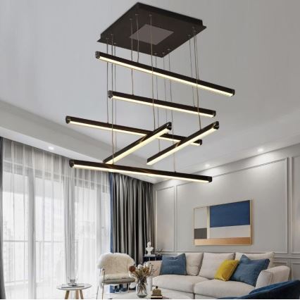 LED Reguliuojamas pakabinamas sietynas LED/100W/230V 3000-6500K + nuotolinio valdymo pultas