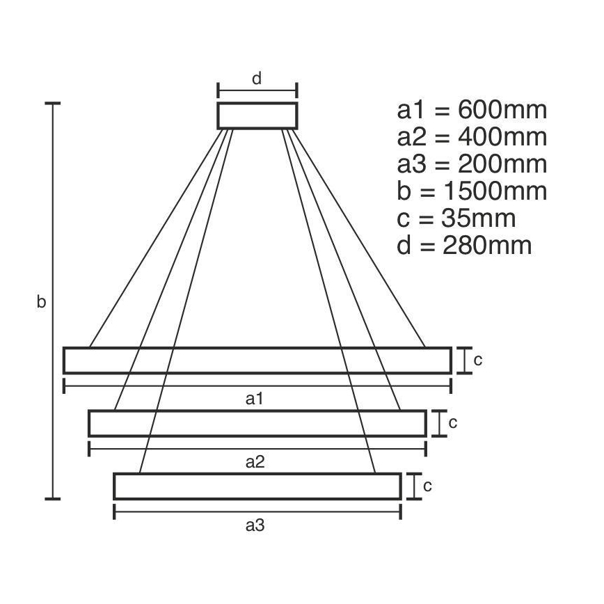 LED šviesos reguliavimas krištolas Sietynas ant stygos LED/100W/230V 3000-6500K sidabras + nuotolinio valdymo pultas