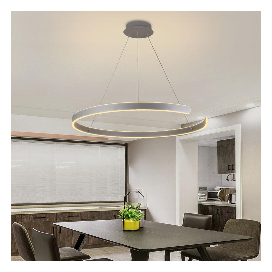 LED Reguliuojamas pakabinamas sietynas LED/100W/230V 3000-6500K + valdymo pultas