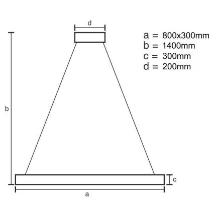 LED šviesos reguliavimas krištolas Sietynas ant stygos LED/110W/230V 3000-6500K auksas + nuotolinio valdymo pultas