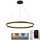 LED Reguliuojamas pakabinamas sietynas LED/110W/230V 3000-6500K diametras 80 cm + nuotolinio valdymo pultas