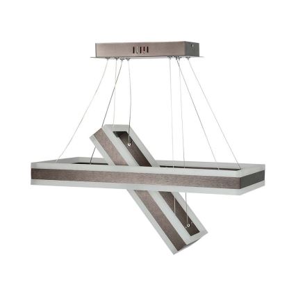 LED Reguliuojamas pakabinamas sietynas LED/113W/230V 3000K ruda