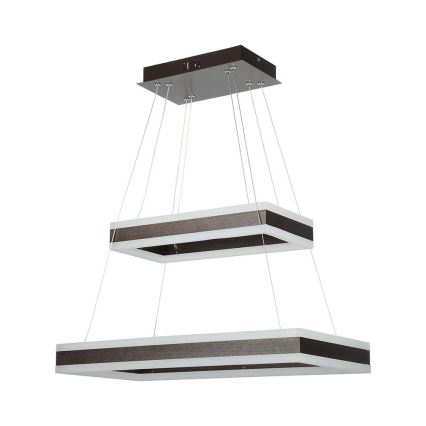 LED Reguliuojamas pakabinamas sietynas LED/113W/230V 3000K ruda