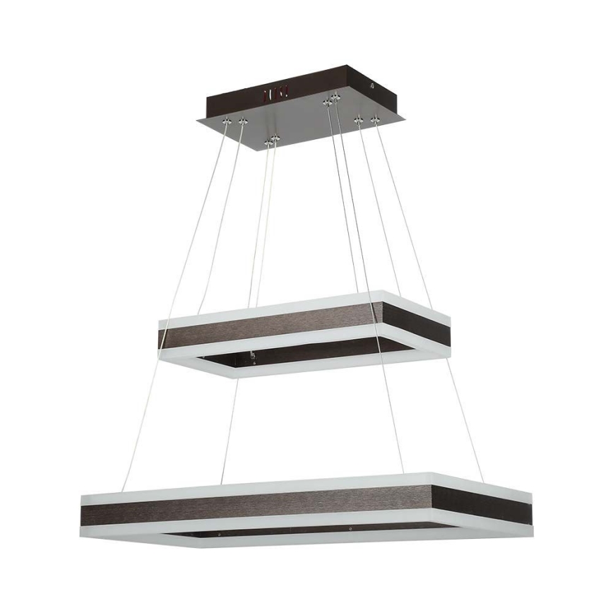 LED Reguliuojamas pakabinamas sietynas LED/113W/230V 3000K ruda