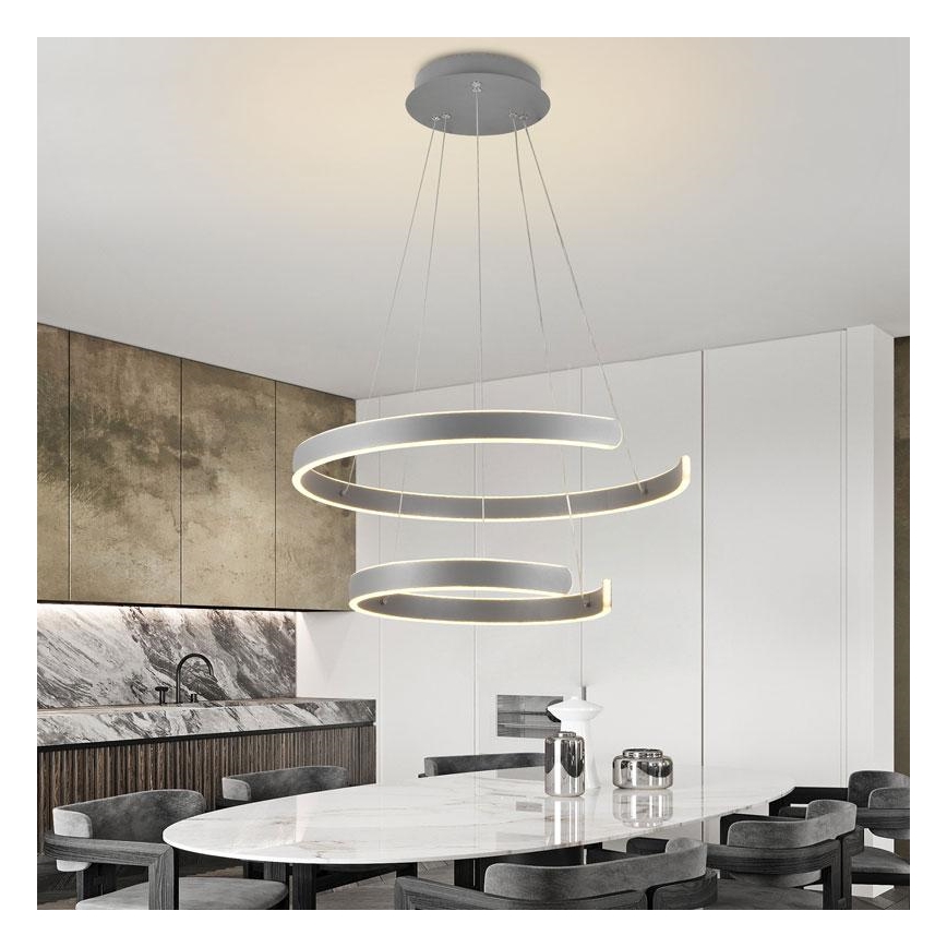 LED Reguliuojamas pakabinamas sietynas LED/120W/230V 3000-6500K + valdymo pultas