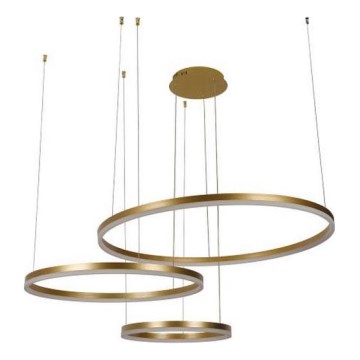 LED Reguliuojamas pakabinamas sietynas LED/125W/230V 3000-6500K diametras 80 cm + nuotolinio valdymo pultas