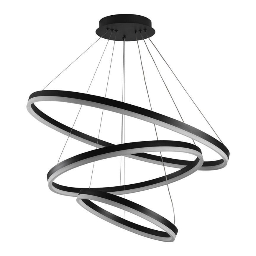 LED Reguliuojamas pakabinamas sietynas LED/125W/230V 3000-6500K diametras 80 cm + nuotolinio valdymo pultas