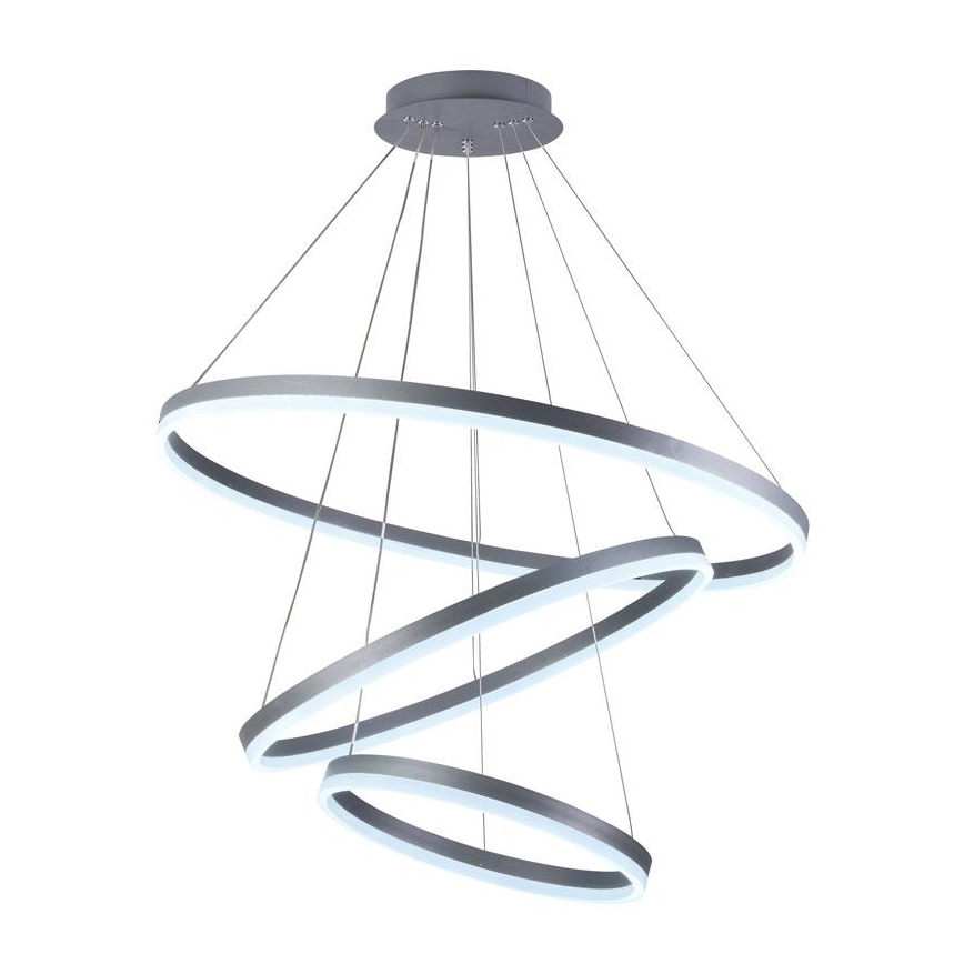 LED Reguliuojamas pakabinamas sietynas LED/125W/230V 3000-6500K diametras 80 cm + nuotolinio valdymo pultas
