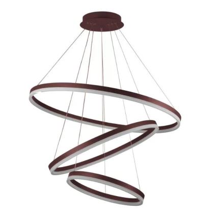 LED Reguliuojamas pakabinamas sietynas LED/125W/230V 3000-6500K diametras 80 cm + nuotolinio valdymo pultas
