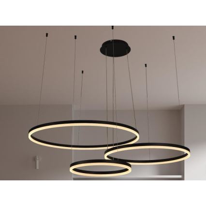 LED Reguliuojamas pakabinamas sietynas LED/125W/230V 3000-6500K + nuotolinio valdymo pultas