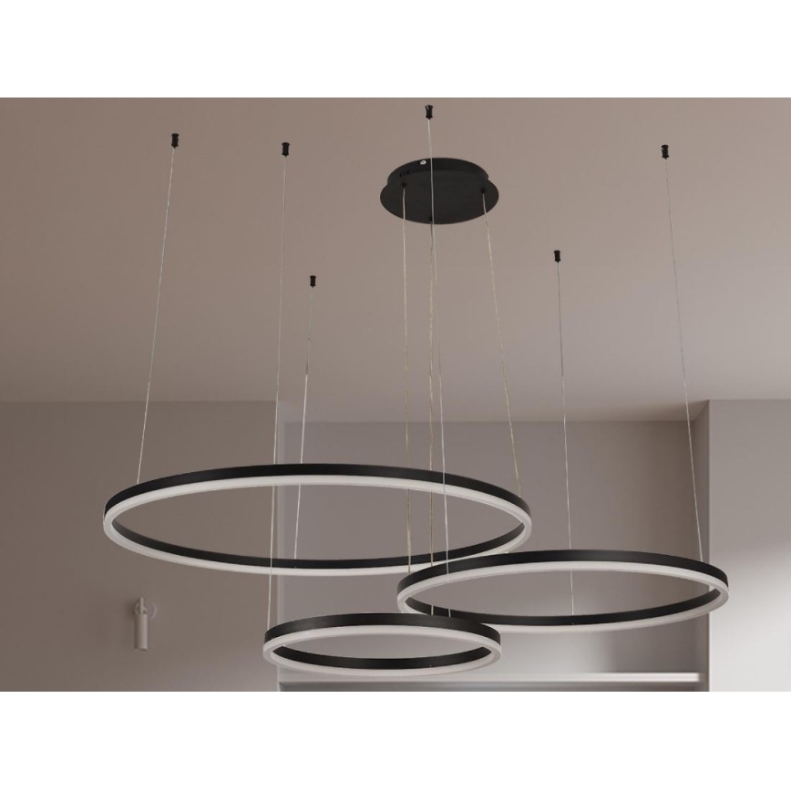 LED Reguliuojamas pakabinamas sietynas LED/125W/230V 3000-6500K + nuotolinio valdymo pultas