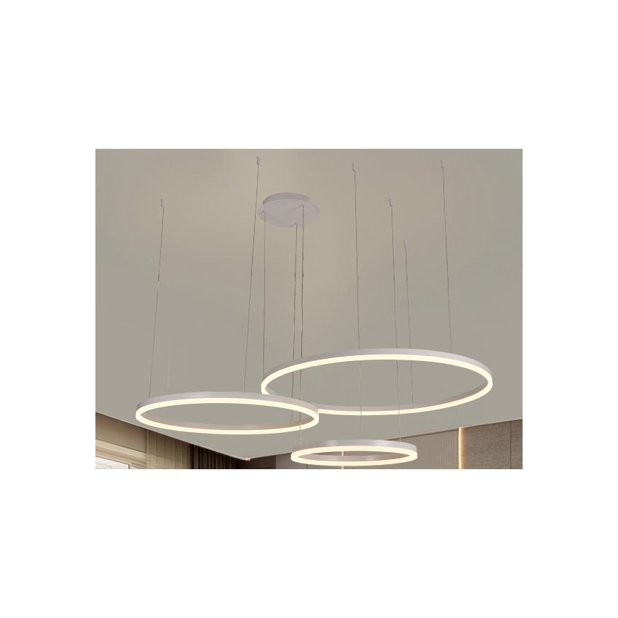 LED Reguliuojamas pakabinamas sietynas LED/125W/230V 3000-6500K + nuotolinio valdymo pultas
