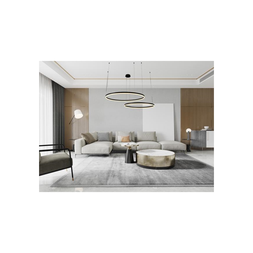 LED Reguliuojamas pakabinamas sietynas LED/128W/230V 3000-6500K + nuotolinio valdymo pultas
