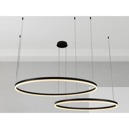 LED Reguliuojamas pakabinamas sietynas LED/128W/230V 3000-6500K + nuotolinio valdymo pultas