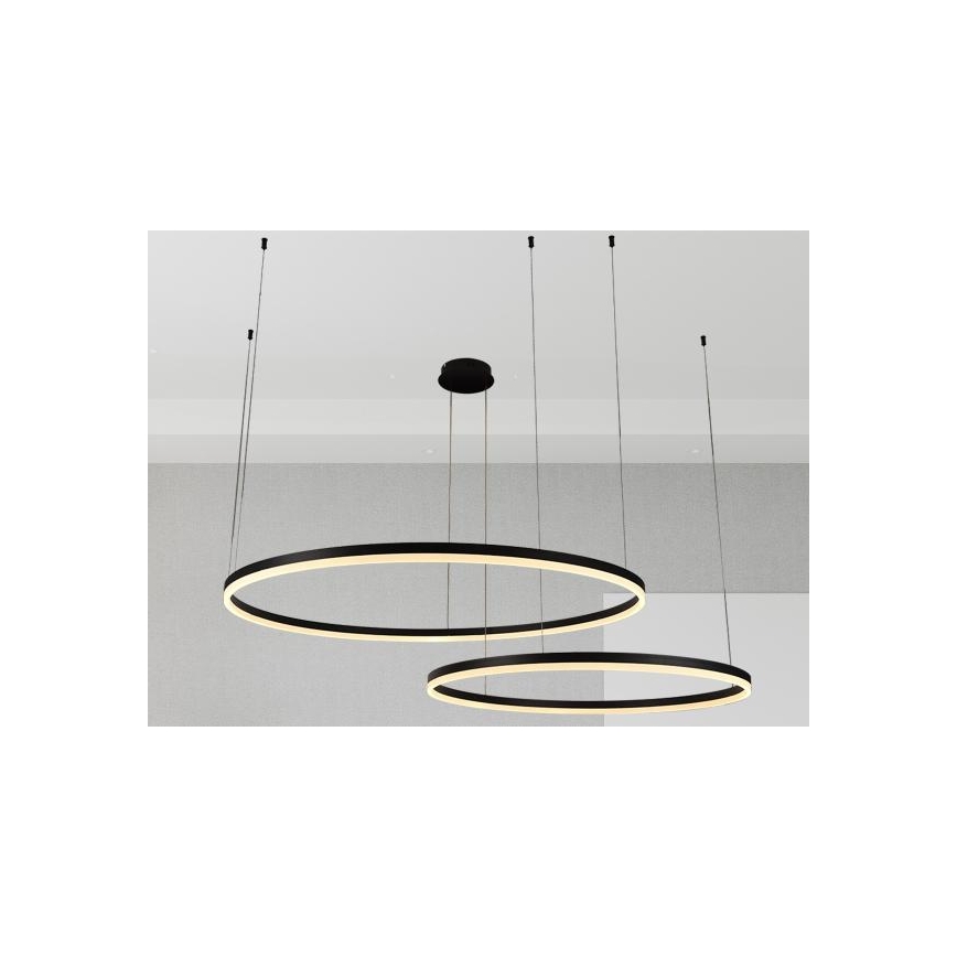 LED Reguliuojamas pakabinamas sietynas LED/128W/230V 3000-6500K + nuotolinio valdymo pultas