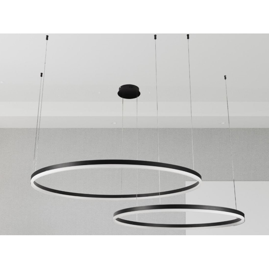 LED Reguliuojamas pakabinamas sietynas LED/128W/230V 3000-6500K + nuotolinio valdymo pultas