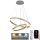 LED Reguliuojamas pakabinamas sietynas LED/135W/230V 3000-6500K diametras 60 cm + nuotolinio valdymo pultas