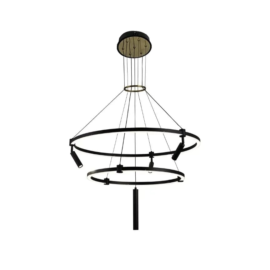LED Reguliuojamas pakabinamas sietynas LED/140W/230V 3000-6500K + nuotolinio valdymo pultas